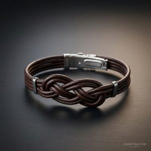 Celtic Bracelet for Men | Stainless Steel Celtic Knot Bracelet | Scottish Gift | Viking Jewellery | Gift for Husband