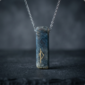 Rune Pendant Necklace | Viking Jewellery for Men | Protection Symbol Necklace | Custom Bind Rune | Meaningful Gift | Norse Jewellery