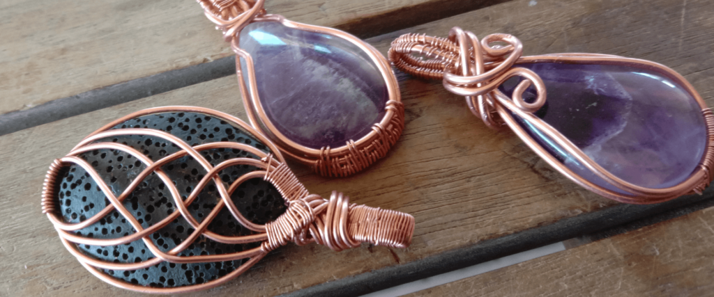 Wrap Jewellery Pendants