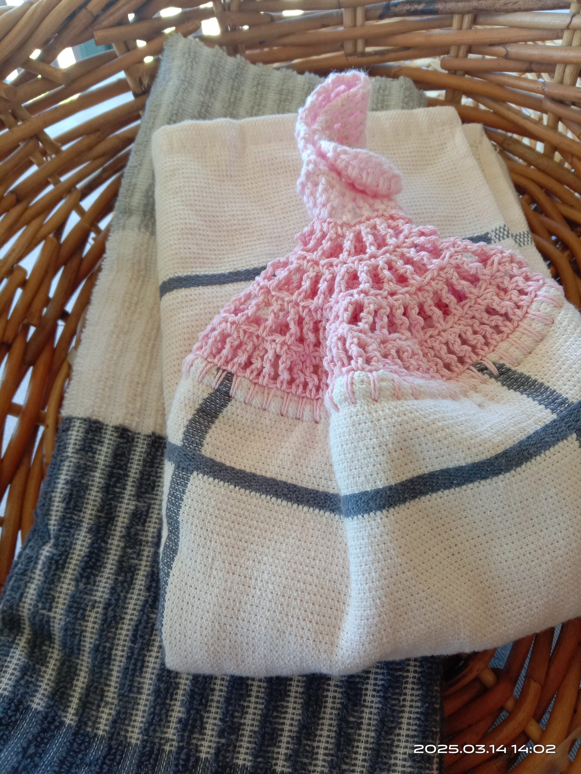 Crochet Hand Towel Set