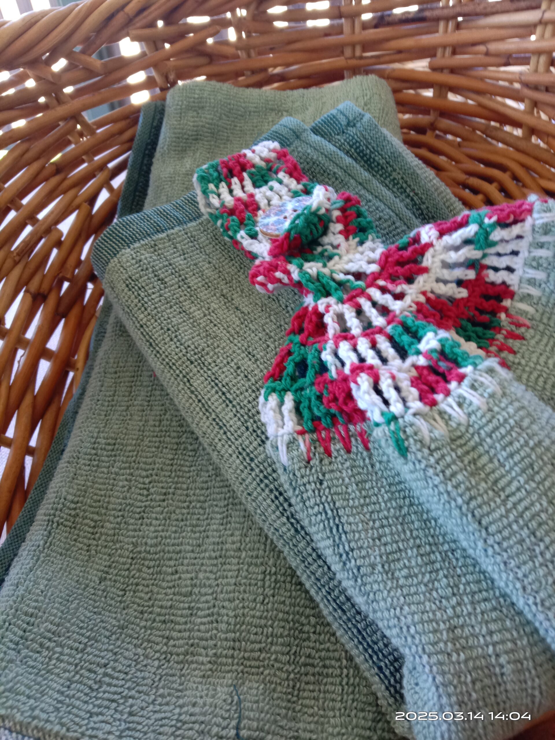 Crochet Hand Towel Set/Kitchen Hand Towel/Crochet Tea Towel - Image 3